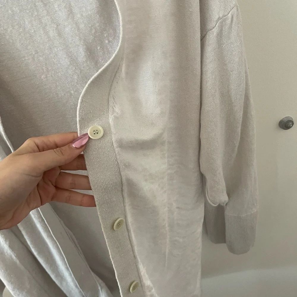 COS Cream Cardigan